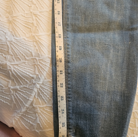 Old Navy Rockstar Super Skinny Mid Rise Women's Jeans - Blue Denim - Picture 10 of 11